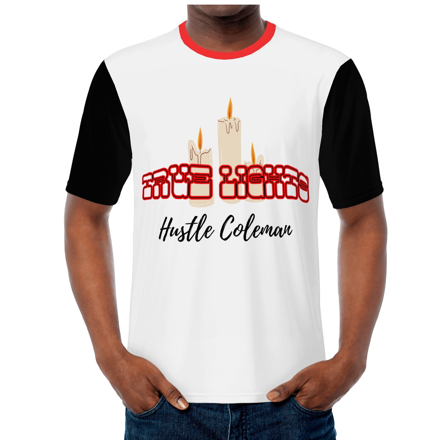 True Light- By Hustle Coleman All Over Print T-shirts