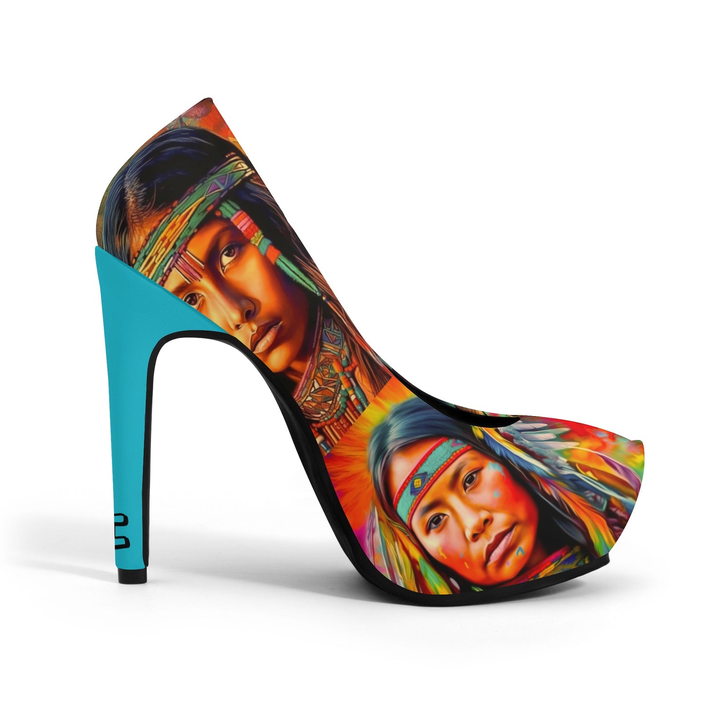 Cultured Heels ‘Dioscorea Villosa’- Women Platform Pumps 5 Inch High Heels
