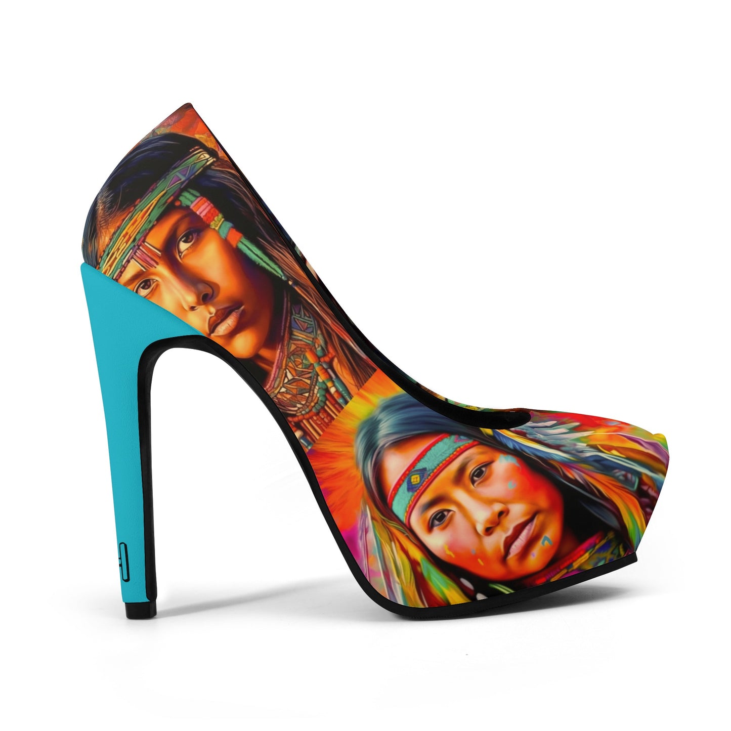 Cultured Heels ‘Dioscorea Villosa’- Women Platform Pumps 5 Inch High Heels