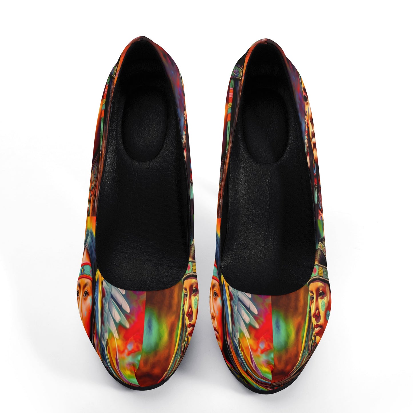 Cultured Heels ‘Dioscorea Villosa’- Women Platform Pumps 5 Inch High Heels