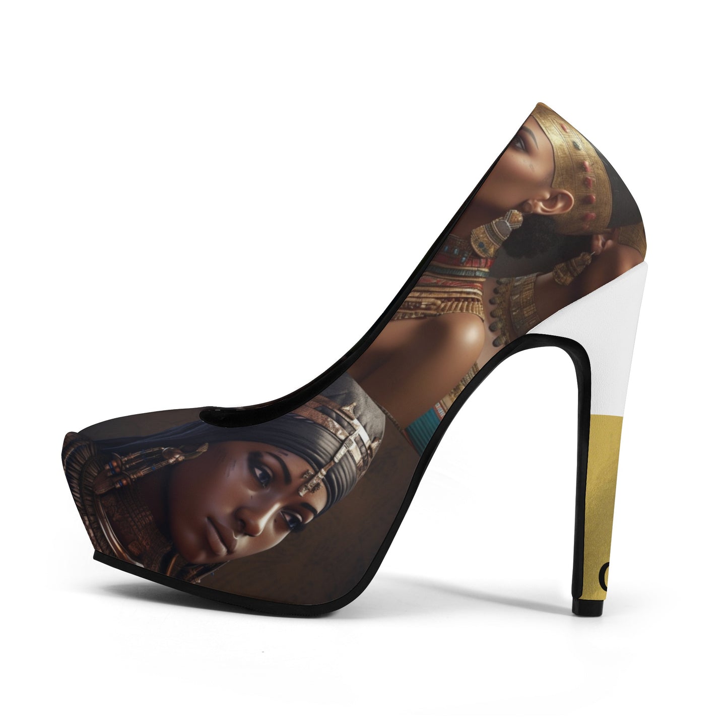 Cultured Heels ‘Nigella’- Women Platform Pumps 5 Inch High Heels