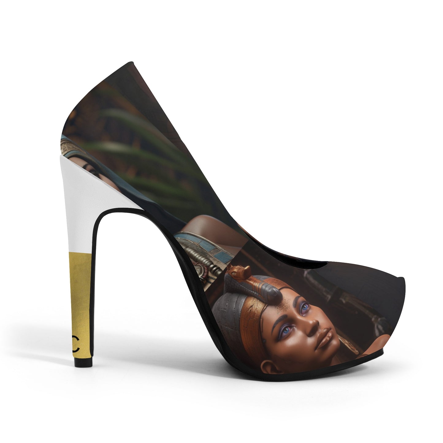 Cultured Heels ‘Nigella’- Women Platform Pumps 5 Inch High Heels