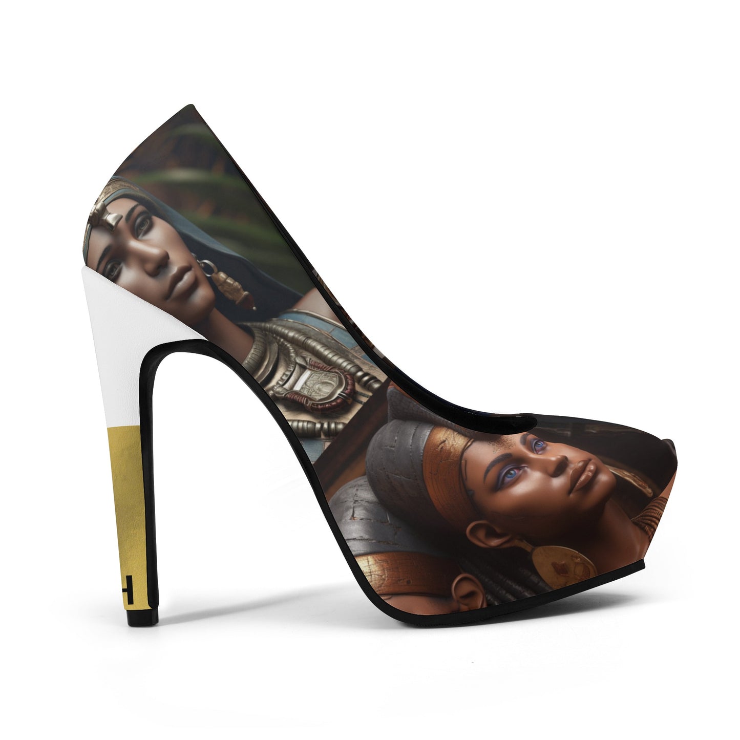 Cultured Heels ‘Nigella’- Women Platform Pumps 5 Inch High Heels