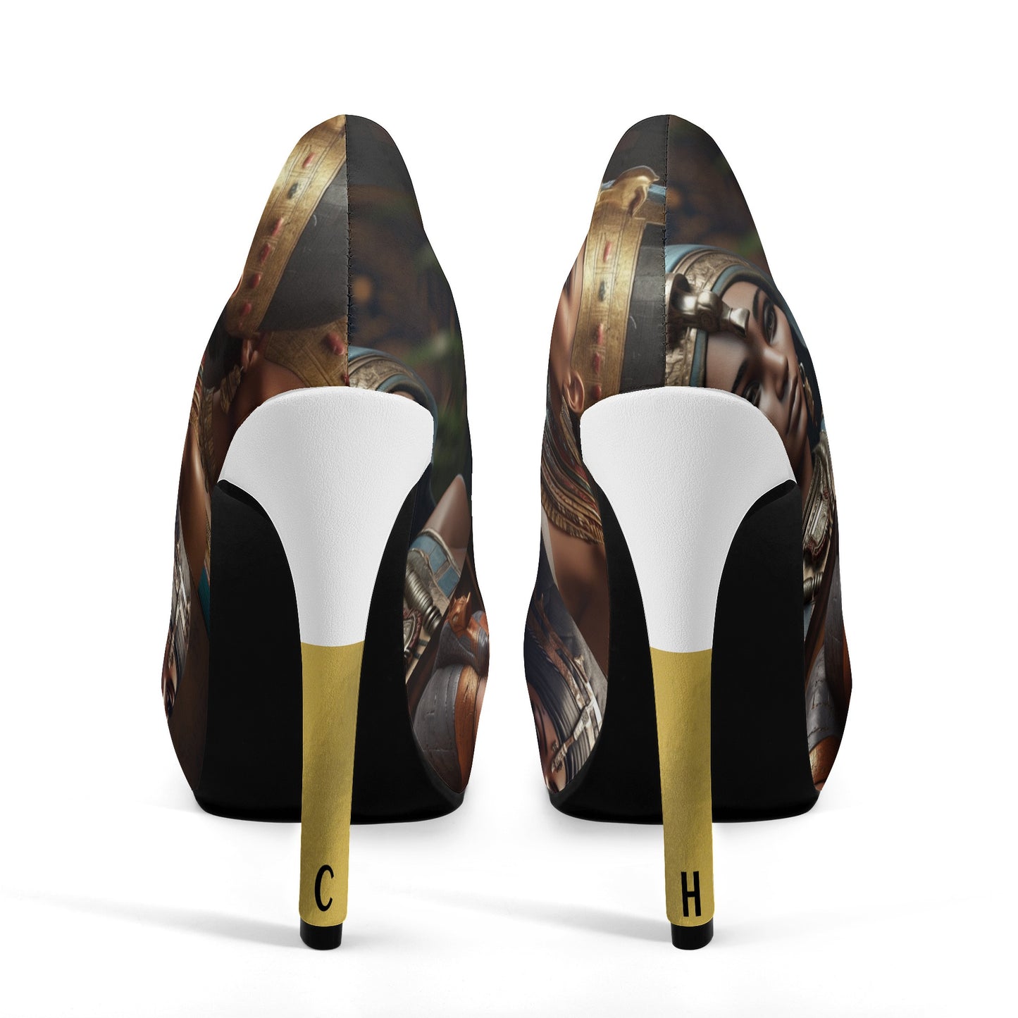 Cultured Heels ‘Nigella’- Women Platform Pumps 5 Inch High Heels