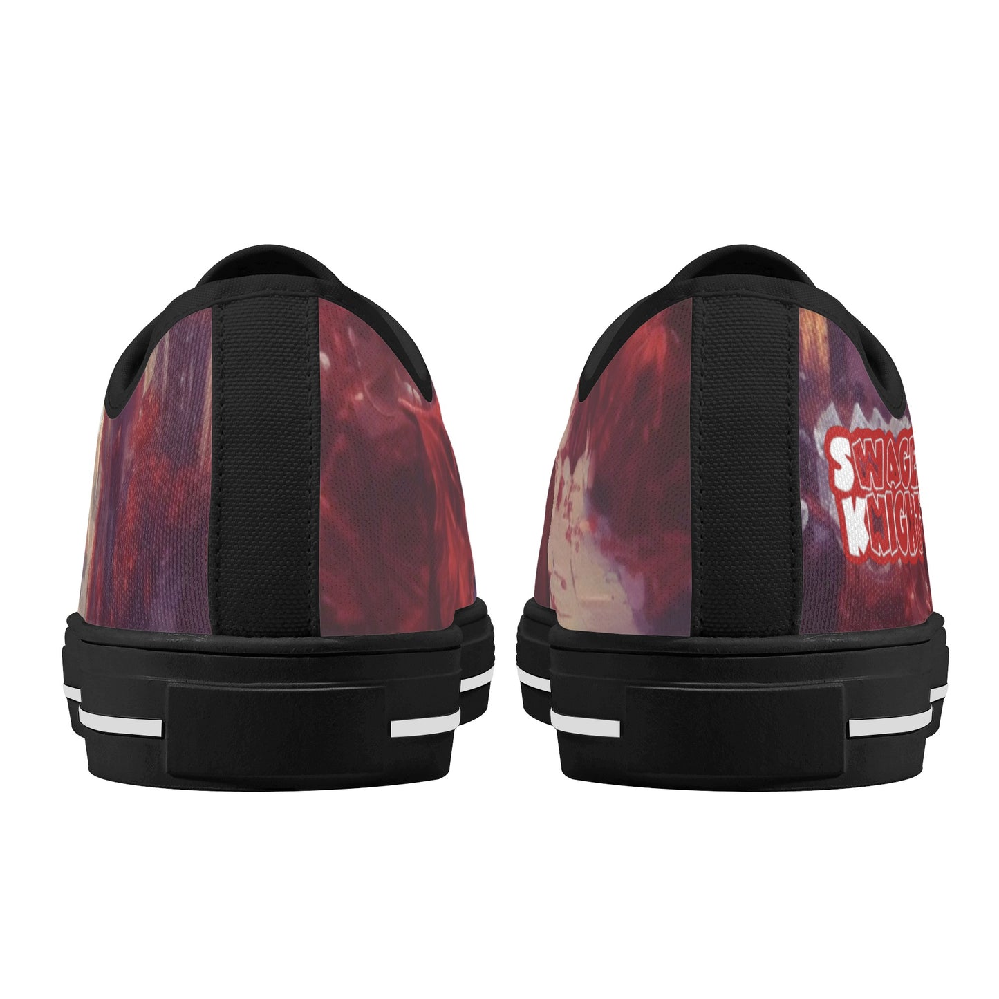 Moorish Rose Swager Knightz- Mens Low Top Canvas Shoes