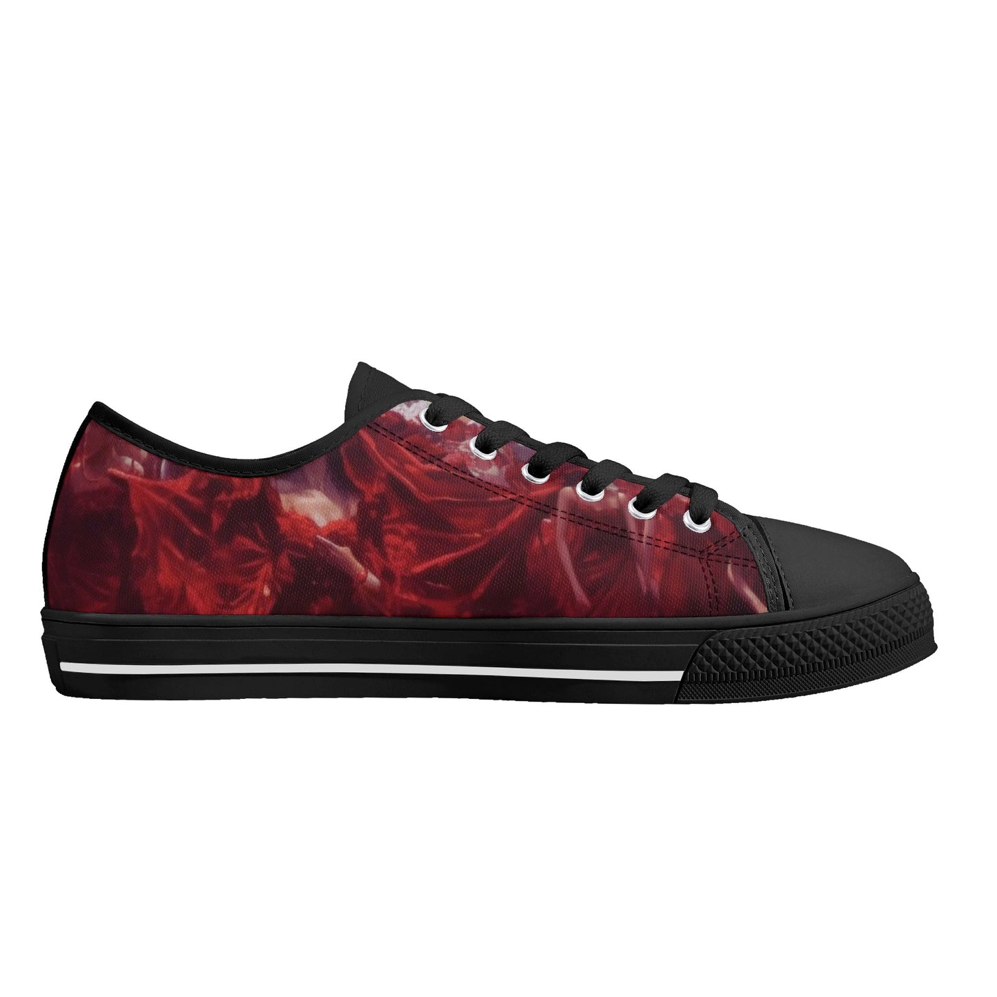 Moorish Rose Swager Knightz- Mens Low Top Canvas Shoes
