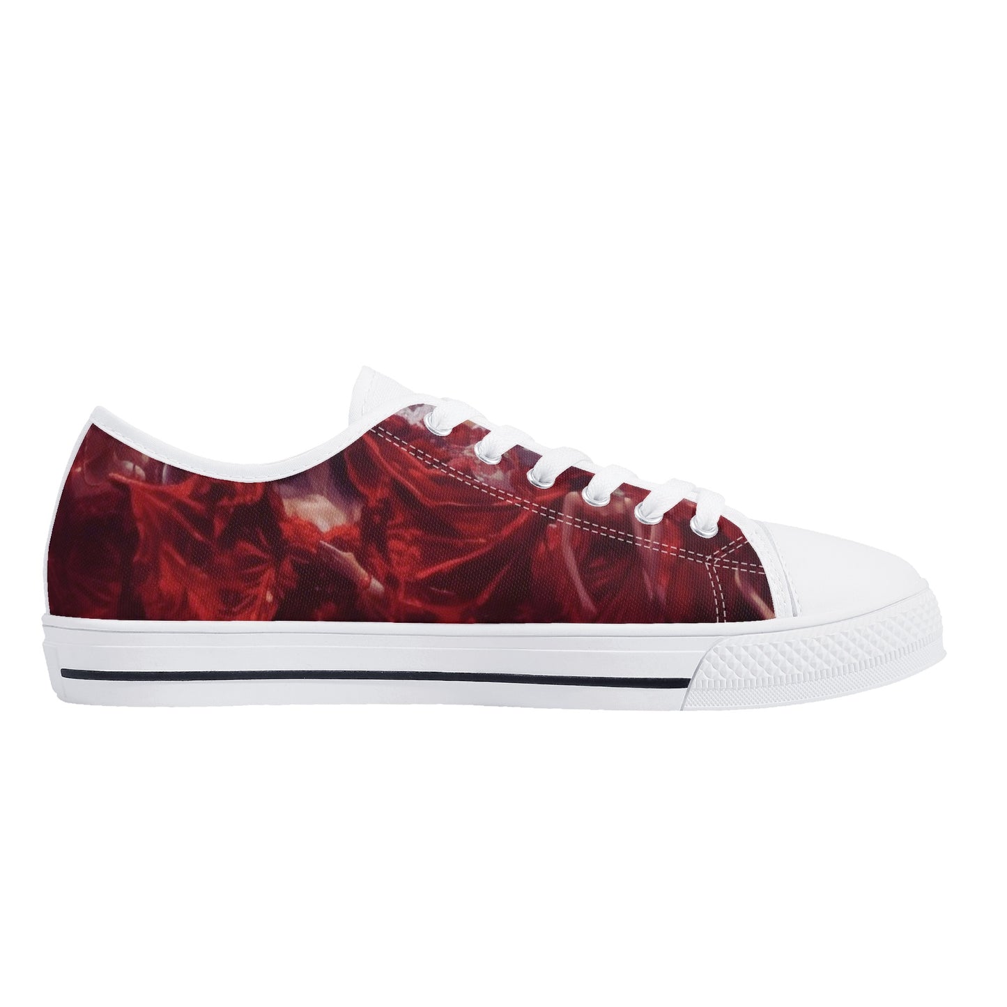 Moorish Rose Swager Knightz- Mens Low Top Canvas Shoes