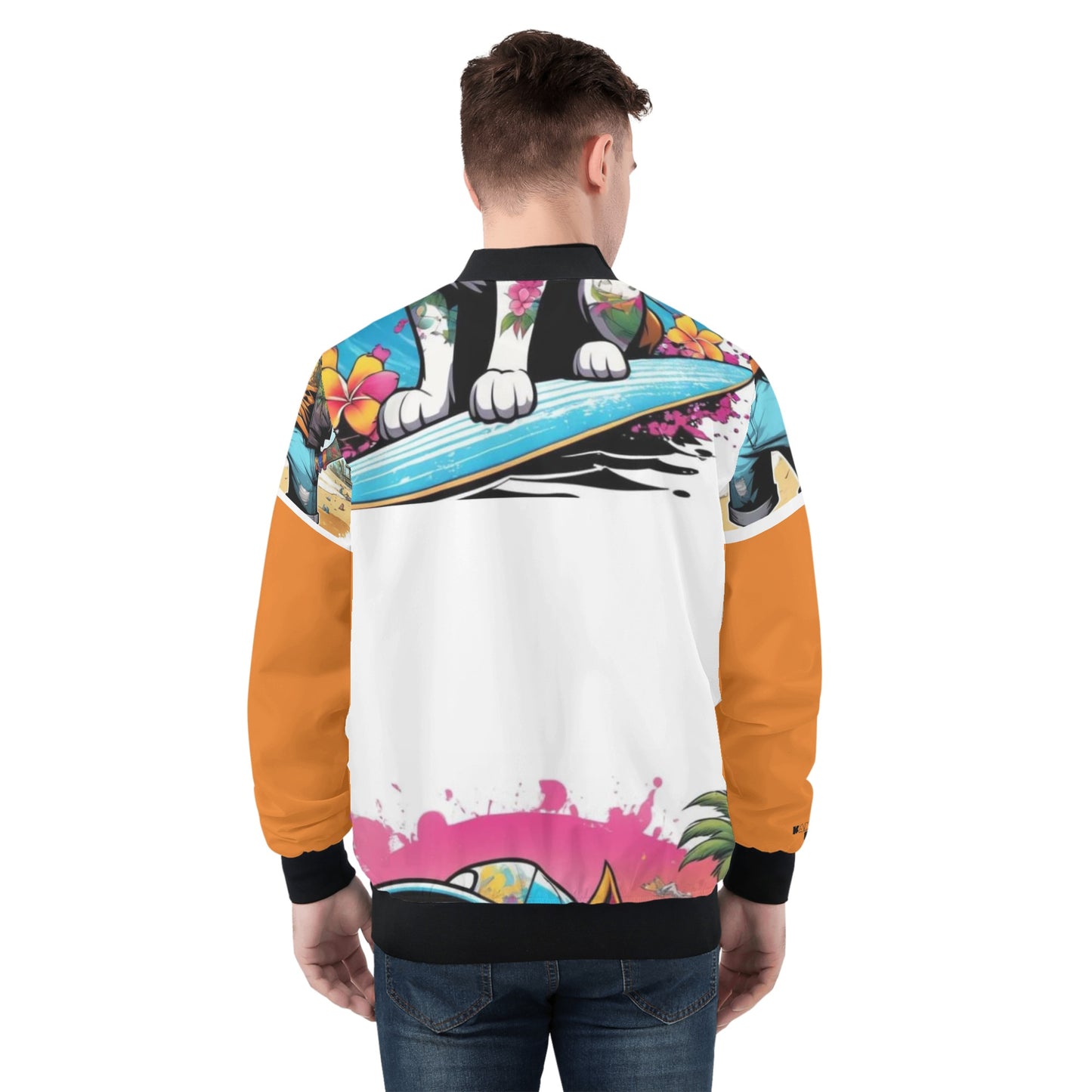 "Kd Breeze" Unisex All Over Print Zip Bomber Jacket