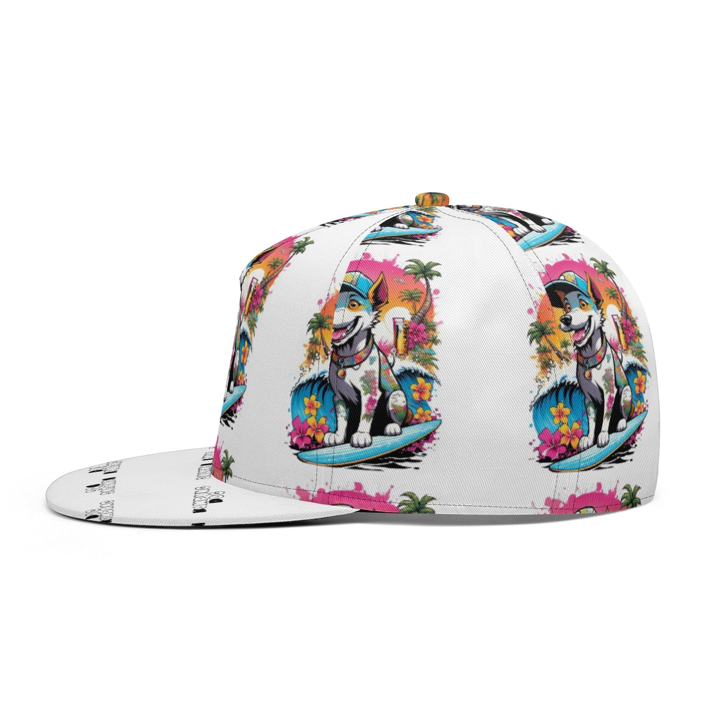"KD the Surf dog" All Over Printing Classic Snapbacks