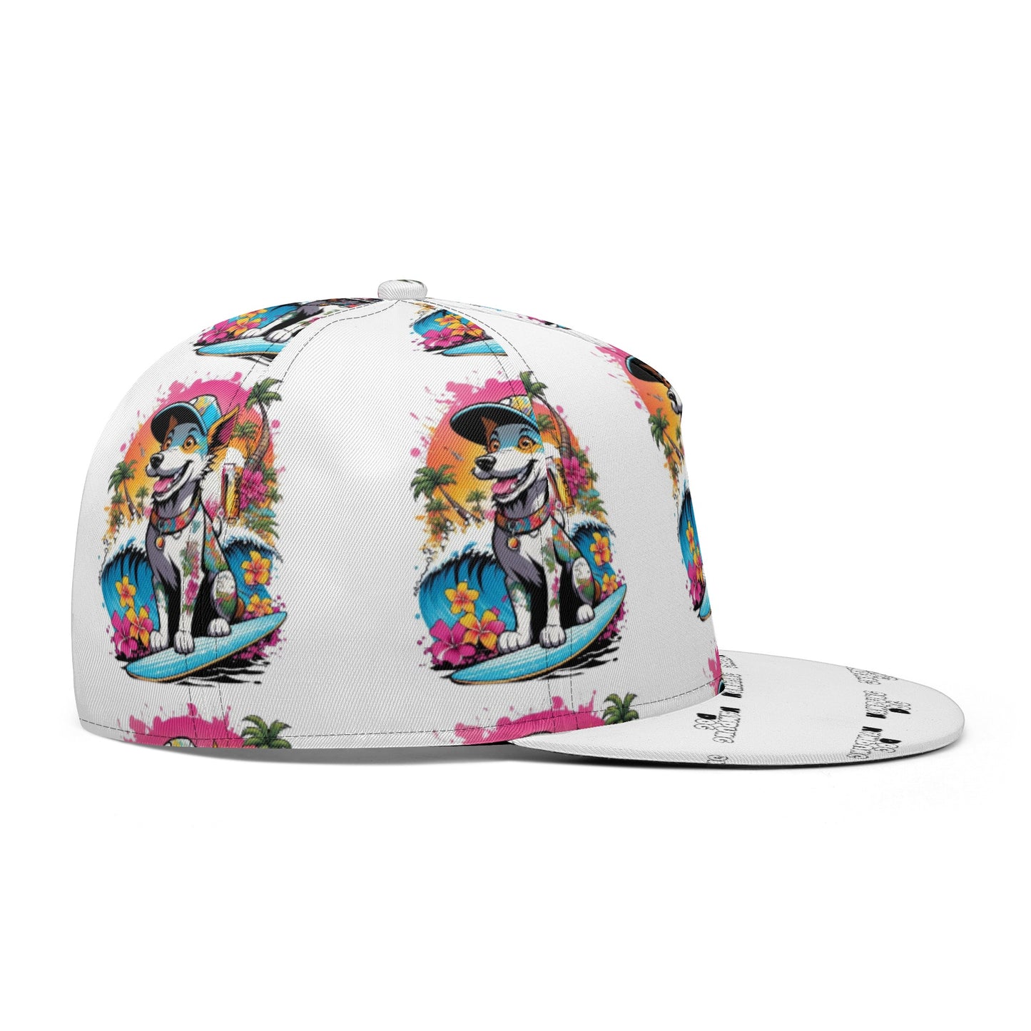 "KD the Surf dog" All Over Printing Classic Snapbacks
