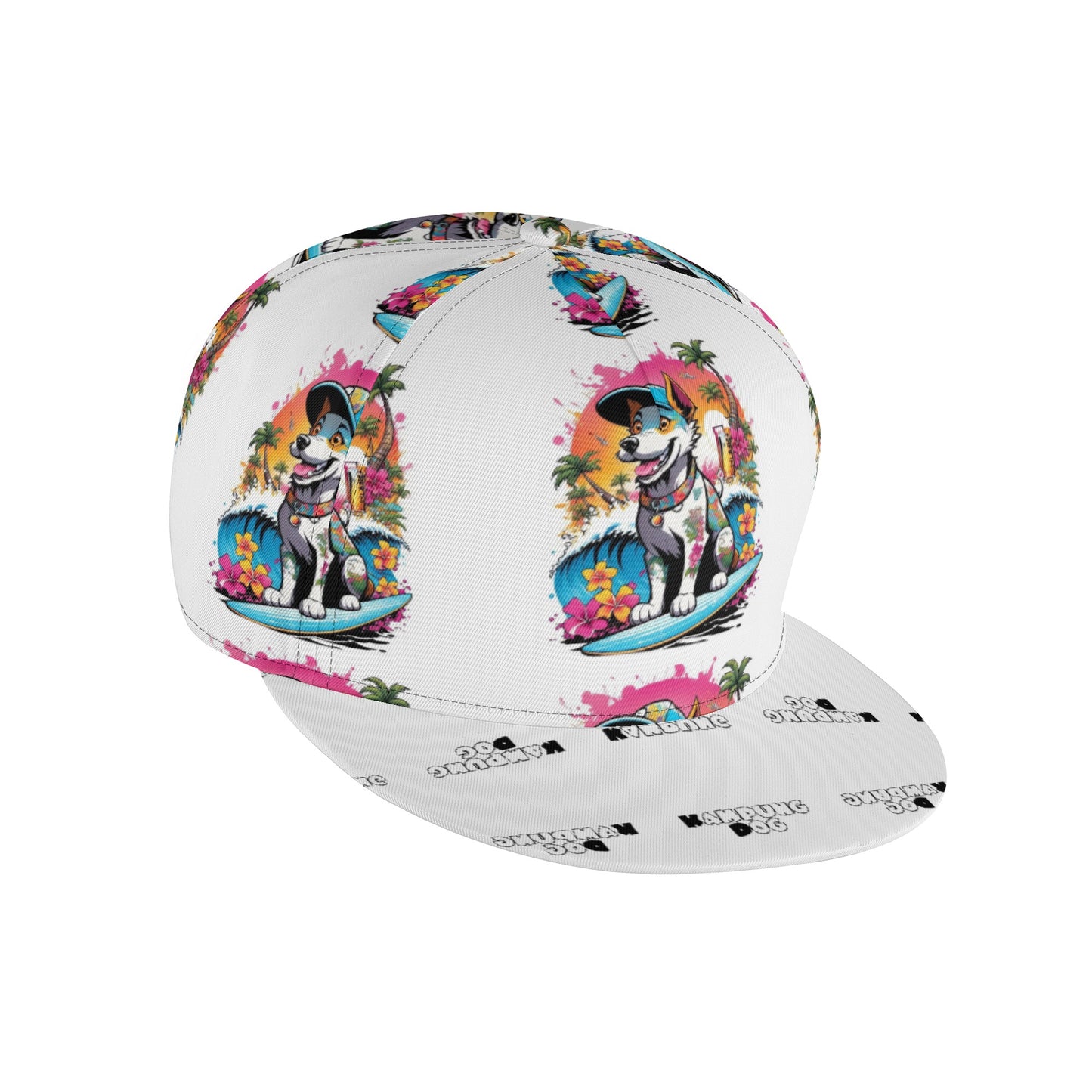 "KD the Surf dog" All Over Printing Classic Snapbacks