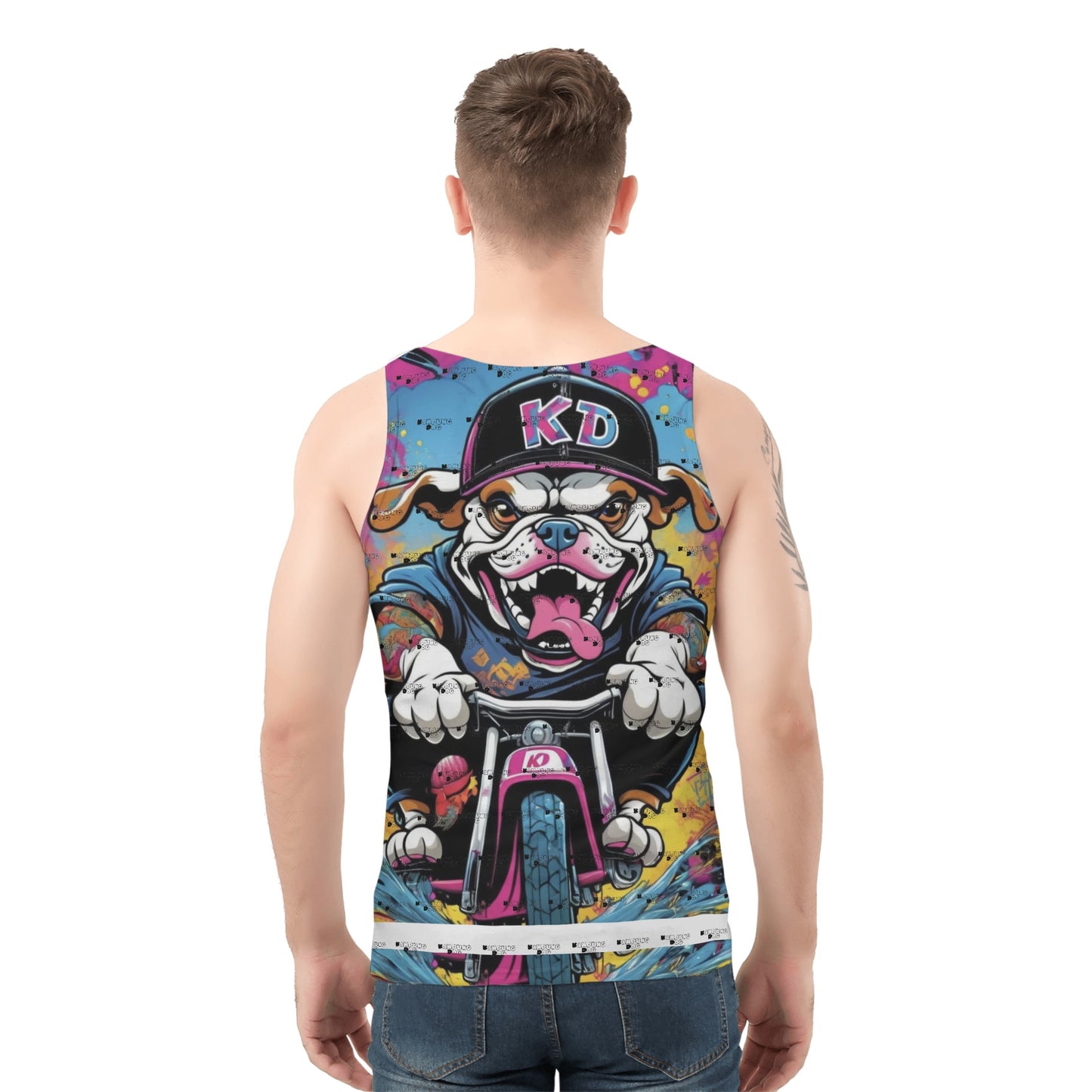 "KD Rollin" All Over Print Tank Top