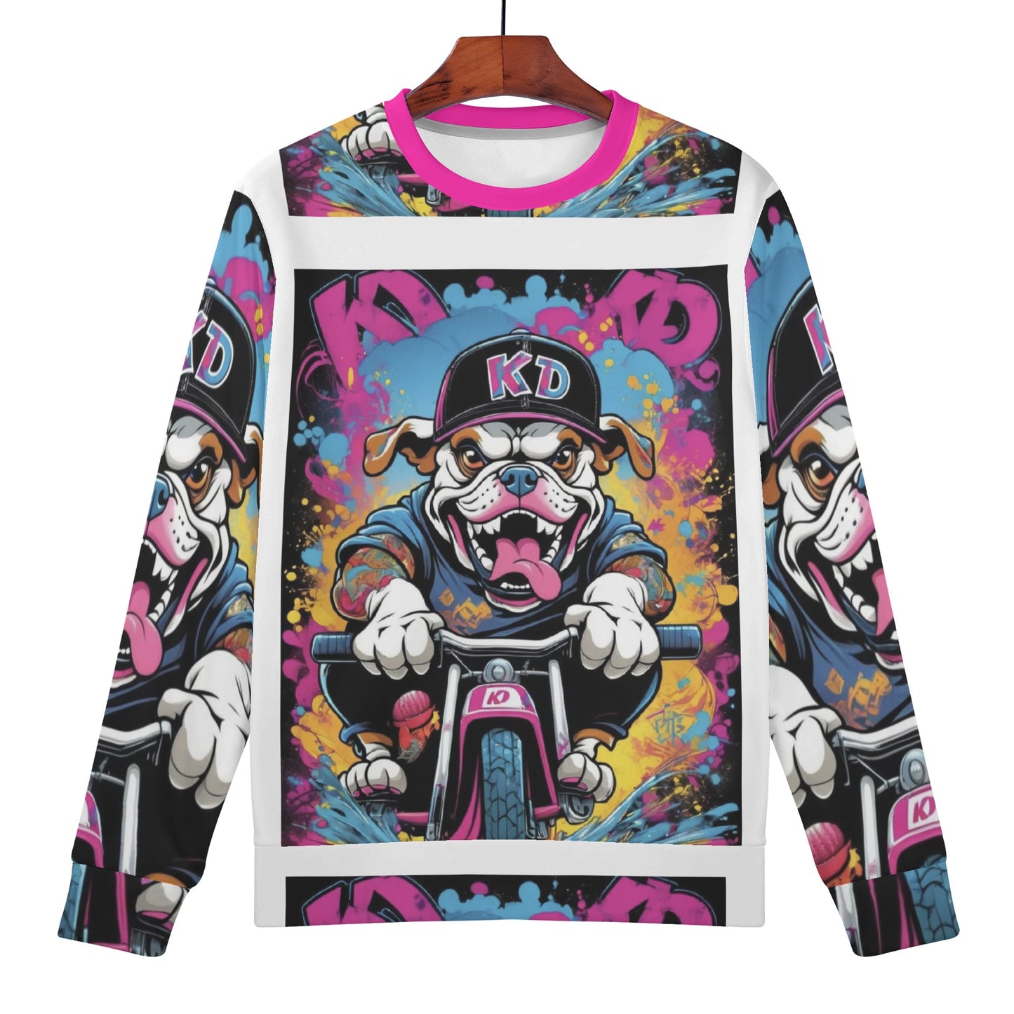 "KD Rollin" Kids All Over Print Sweater