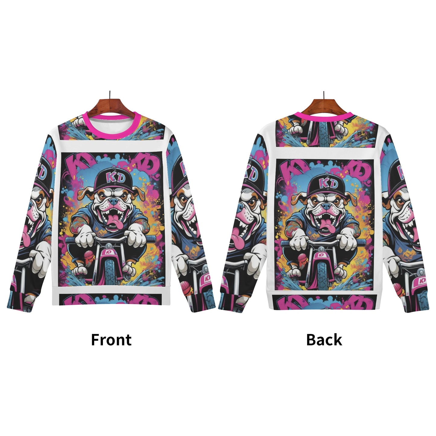 "KD Rollin" Kids All Over Print Sweater
