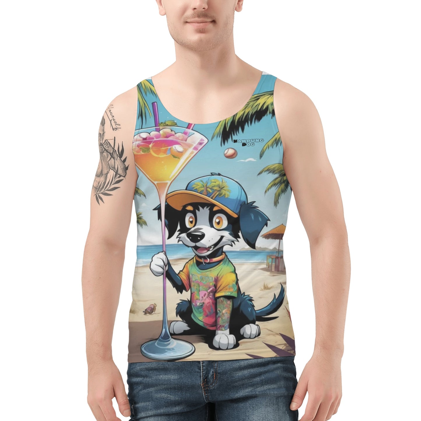 "KD Toast" Unisex All Over Print Tank Top