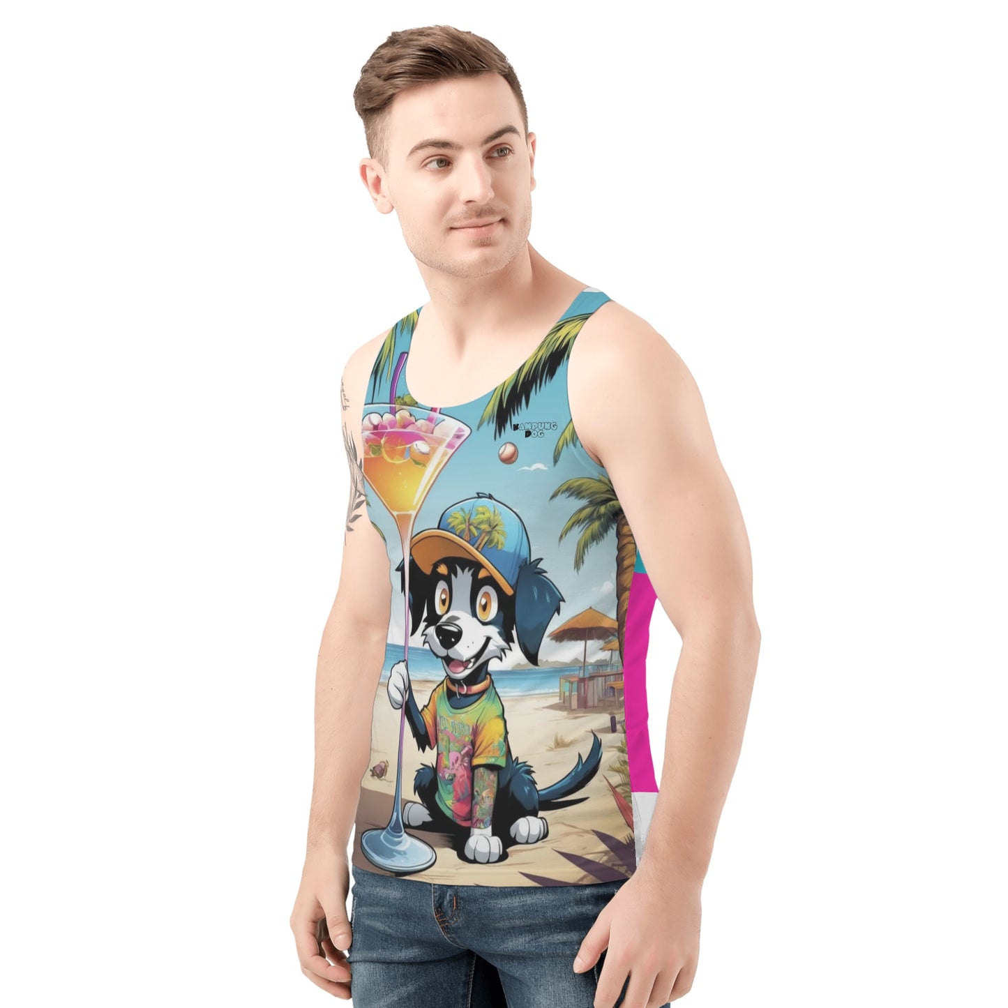 "KD Toast" Unisex All Over Print Tank Top