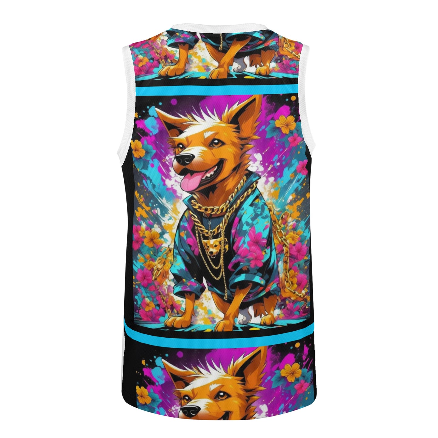 "Saturday, Cedric" All Over Print Basketball Jersey Tank Top