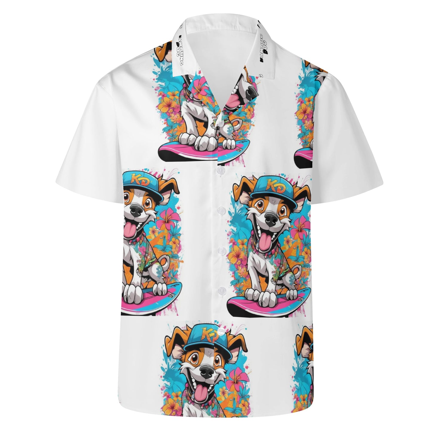 "KD Joe" All Over Print Casual Hawaiian Shirt