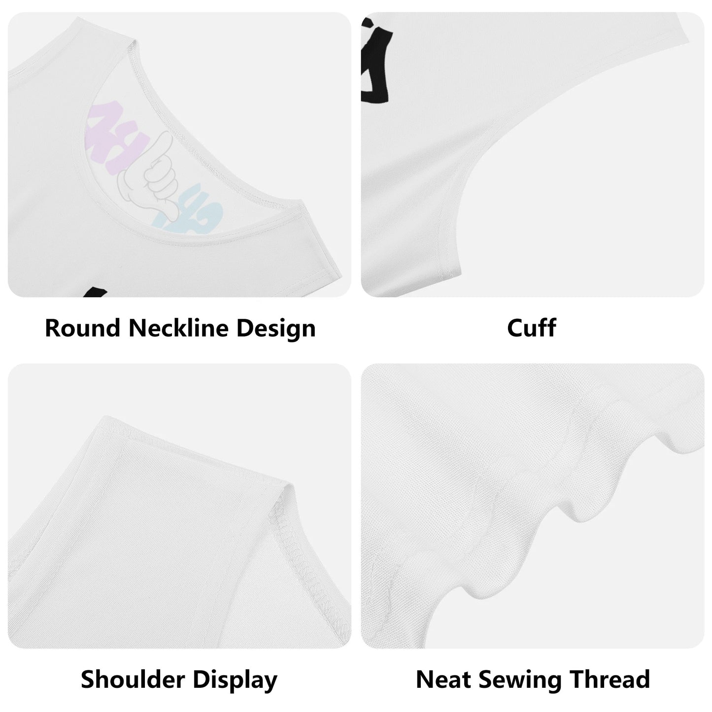 SKKD Sleeveless Tank Top