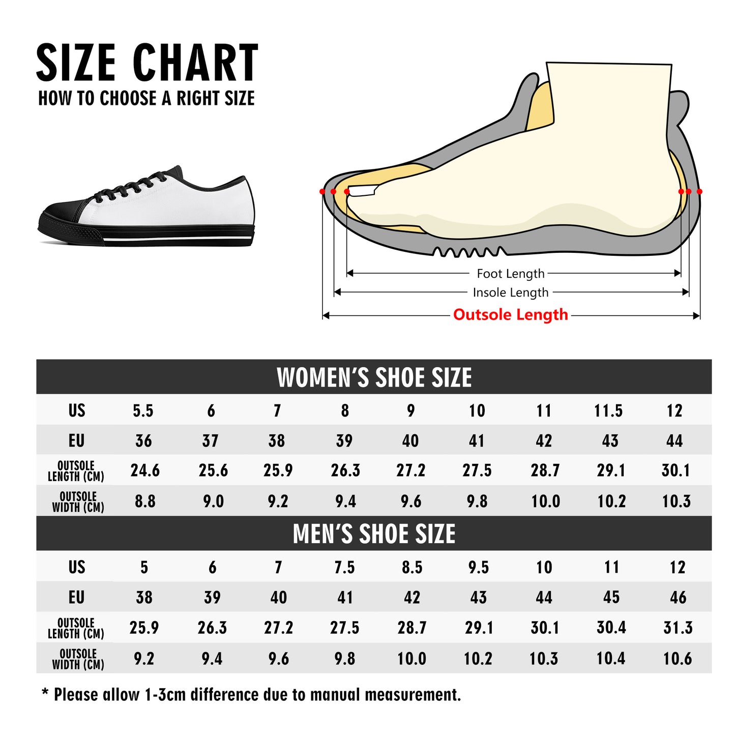 KD "LowMangs" Top Canvas Shoes