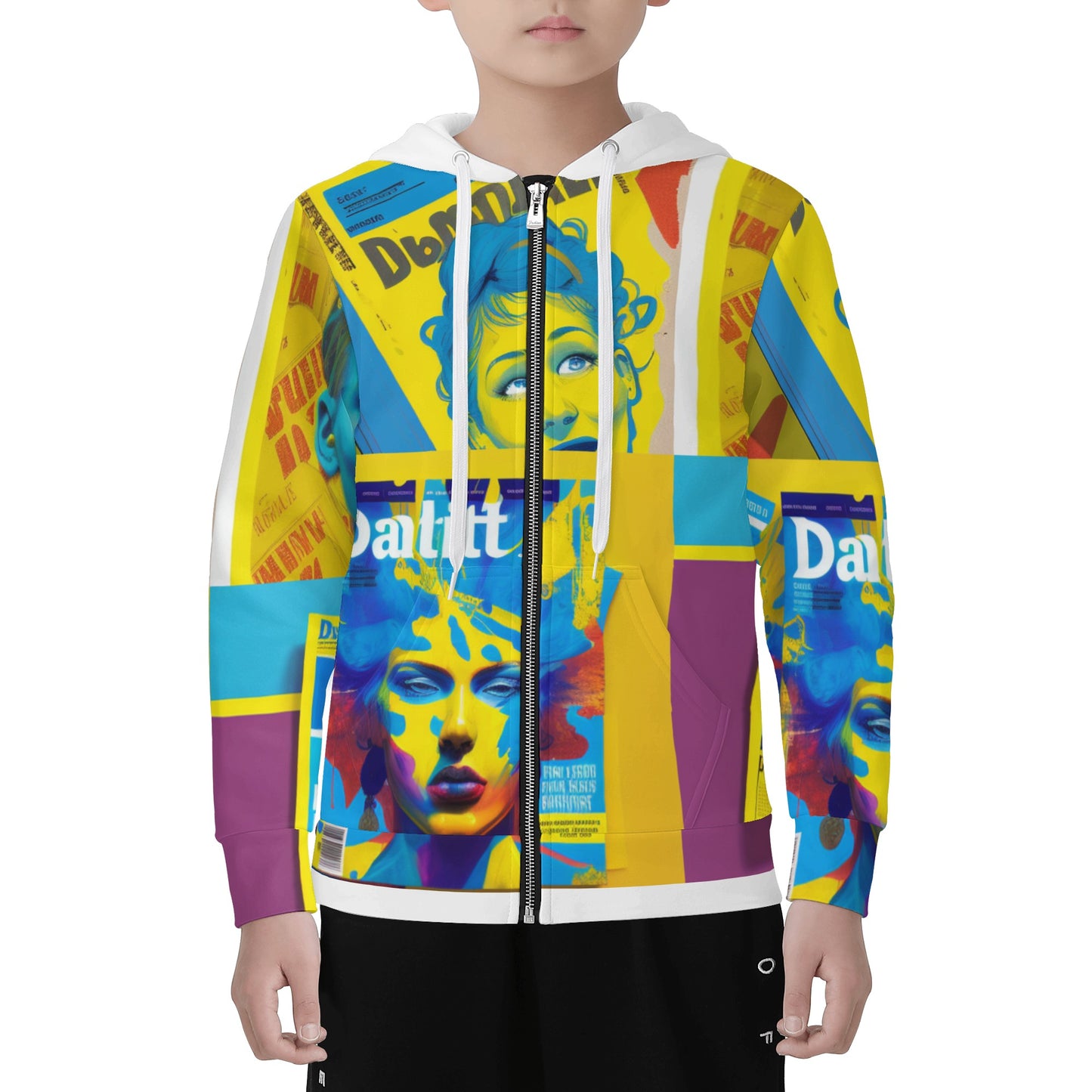 'Lucy Show' Children ALL Over Print Zip Hoodie