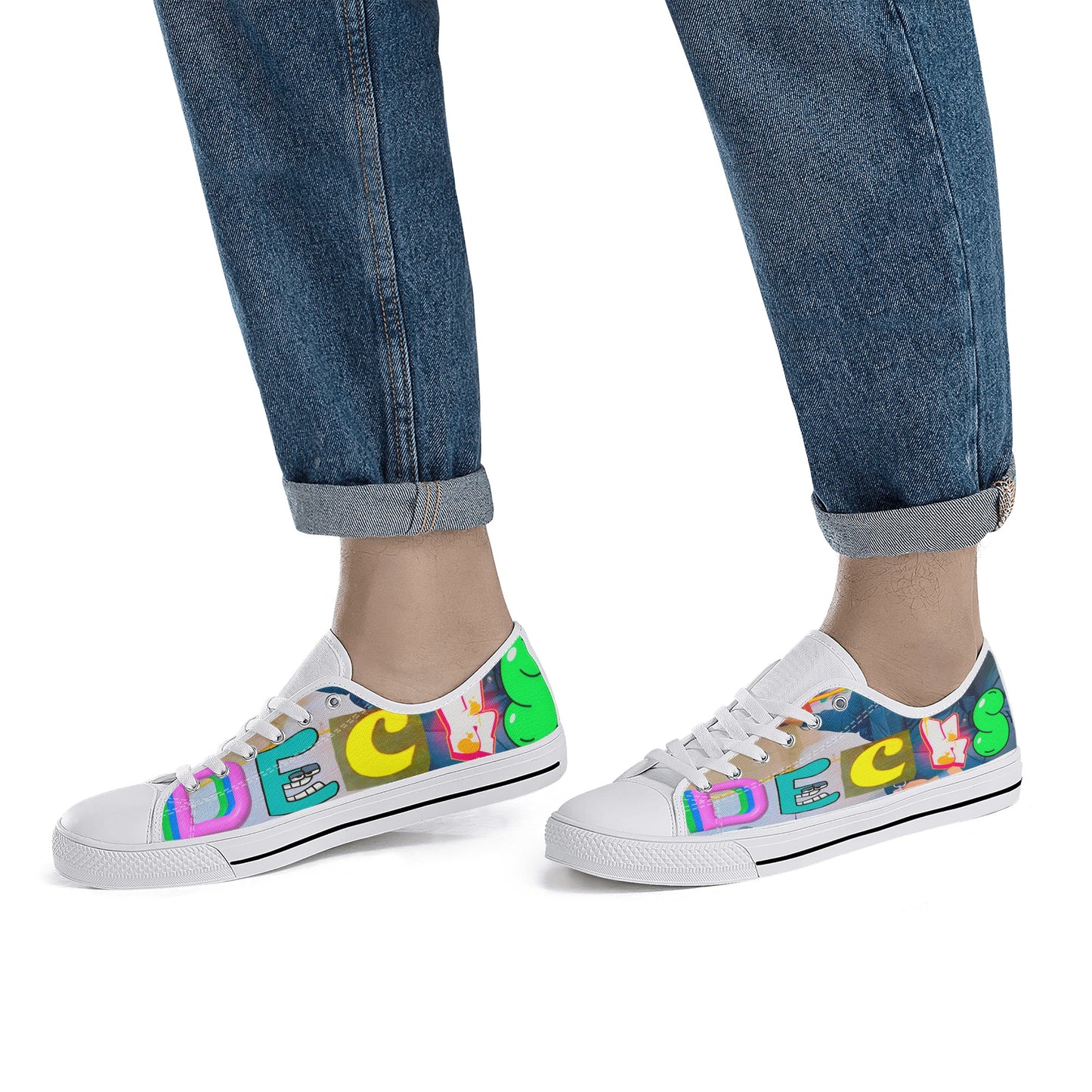 'M.A.S.A Decks' Men's Low Top Canvas Shoes
