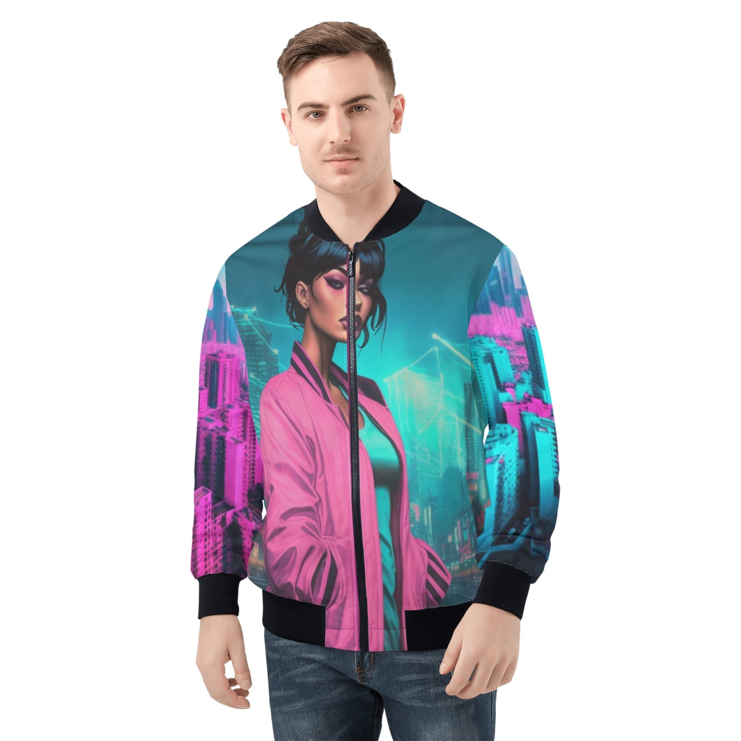 Prompton City Men's Bomber Jacket