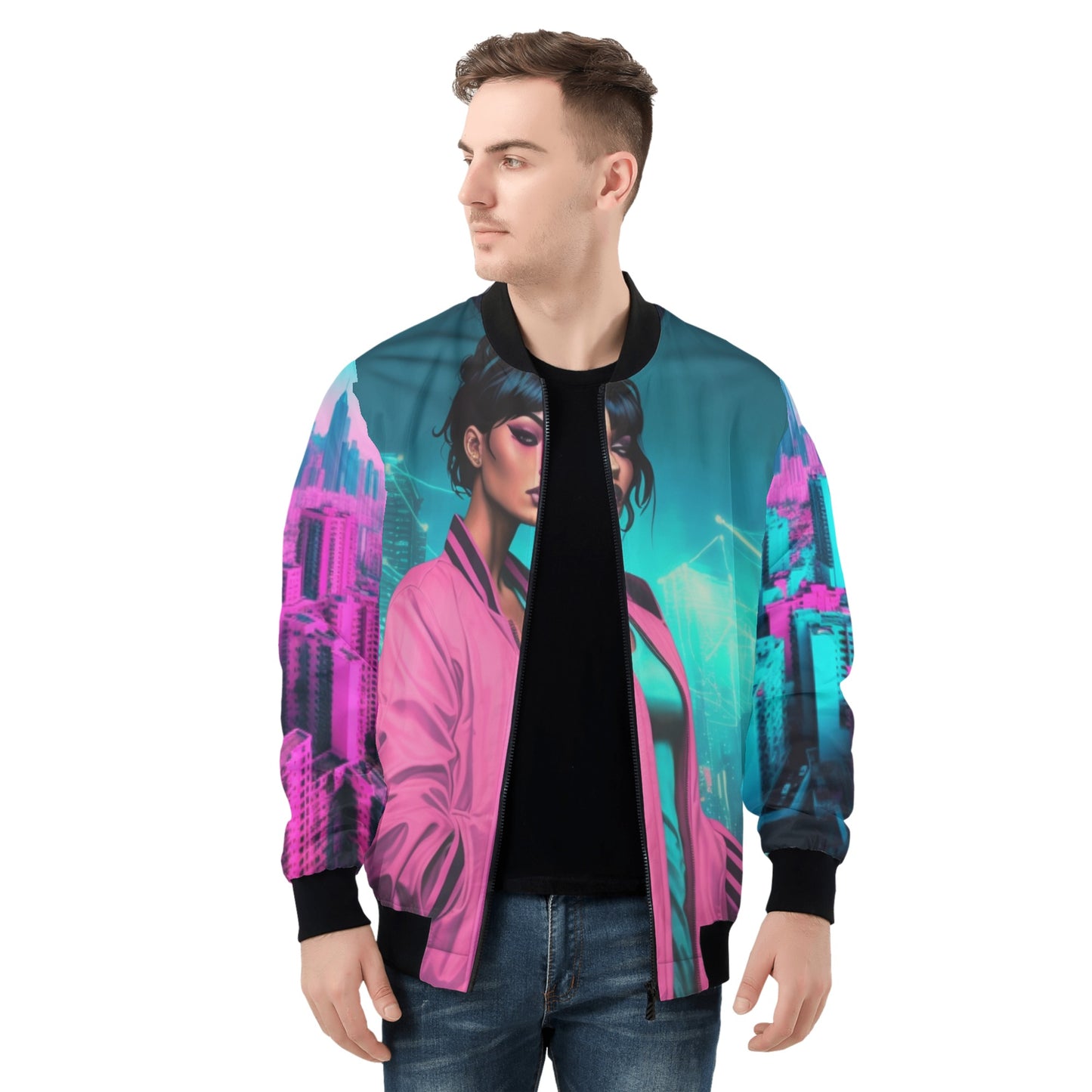 Prompton City Men's Bomber Jacket