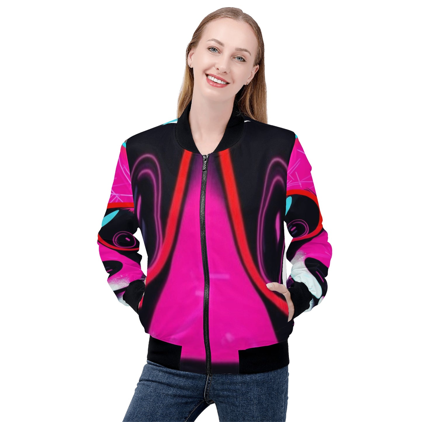 Panda P-Women's Bomber Jacket