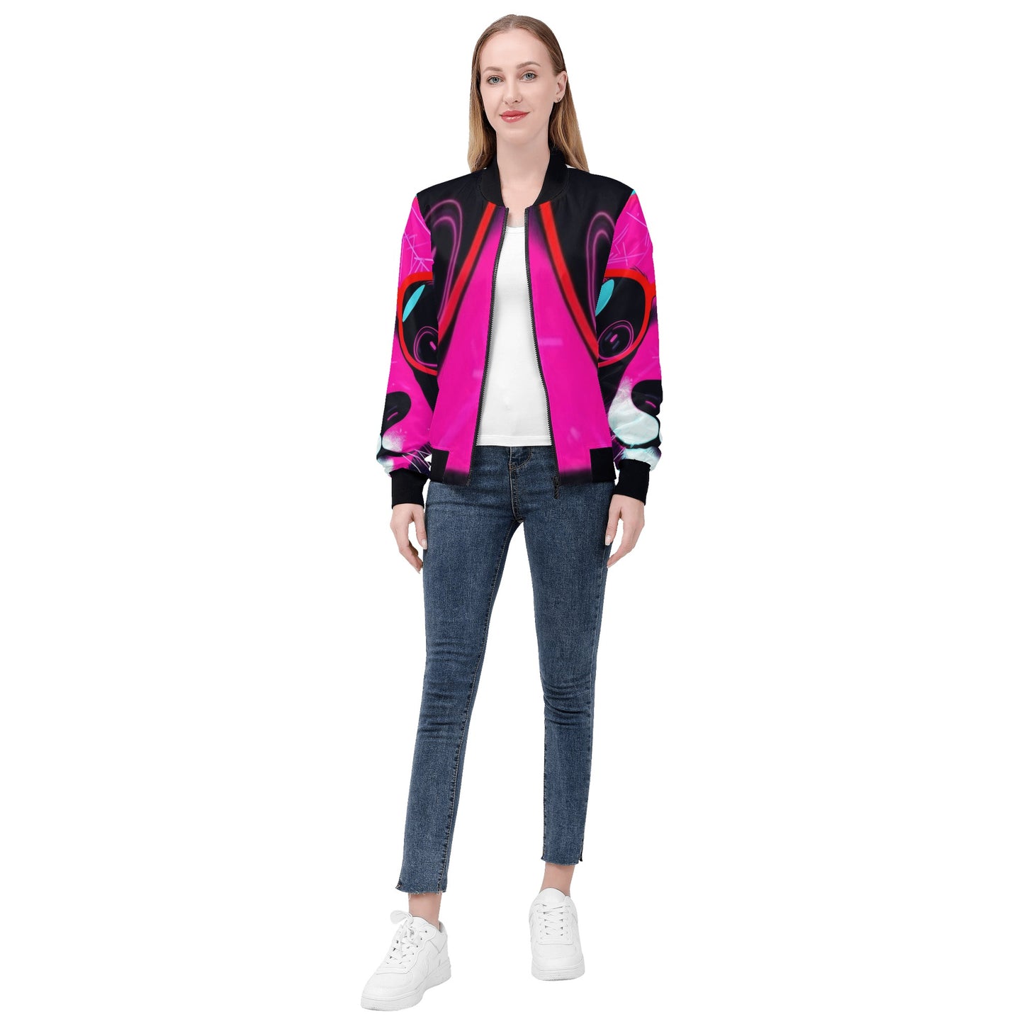 Panda P-Women's Bomber Jacket