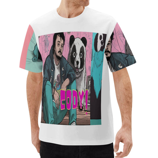 Cody Men's All Over Print Short Sleeve T-Shirt