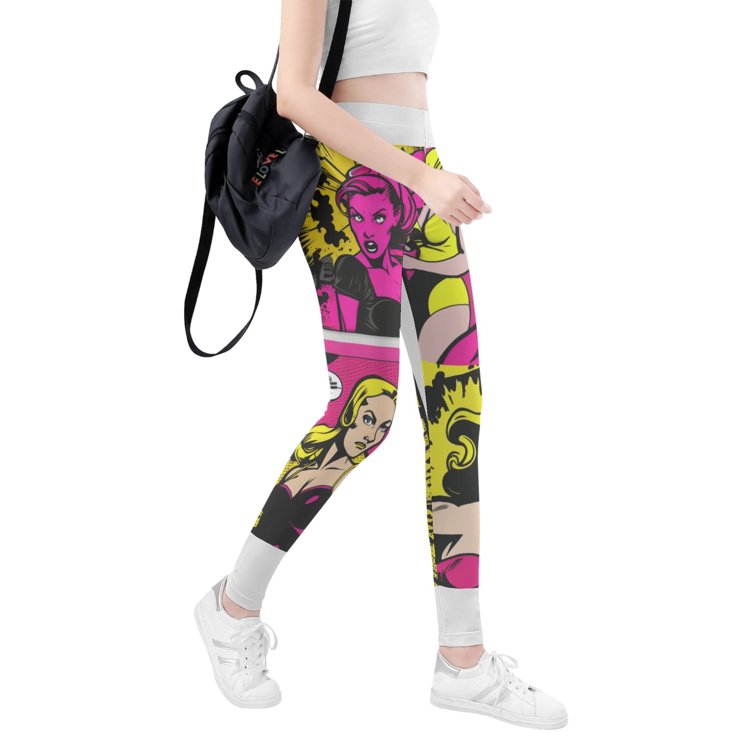 'Sandy Yellow ' Women's Leggings