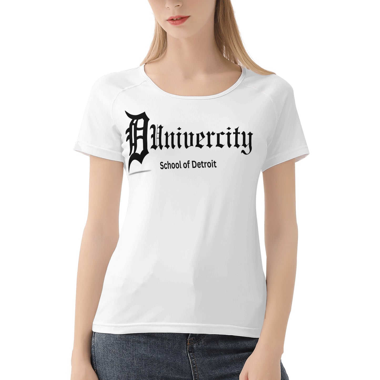 D Univercity Women's All-Over Print T shirt