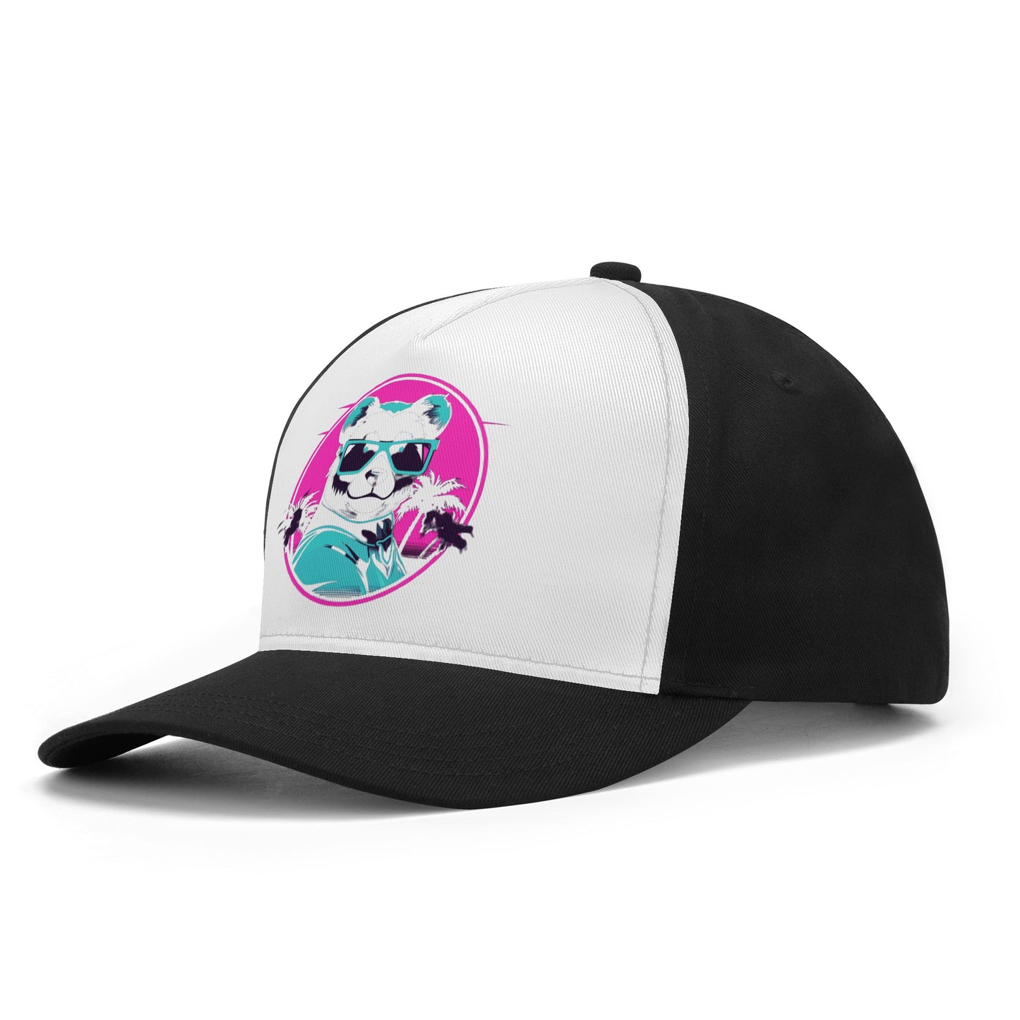 Panda Percy Front Printing Casual Baseball Caps