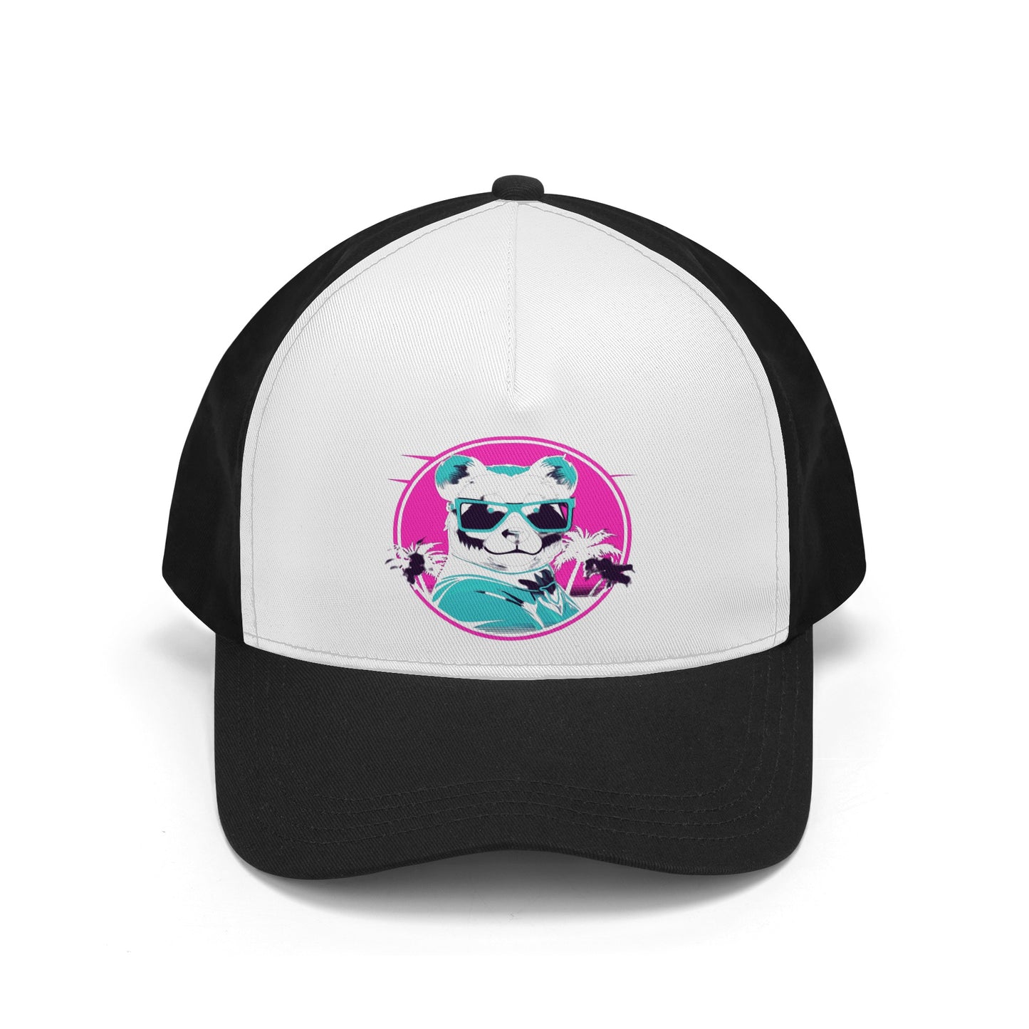 Panda Percy Front Printing Casual Baseball Caps