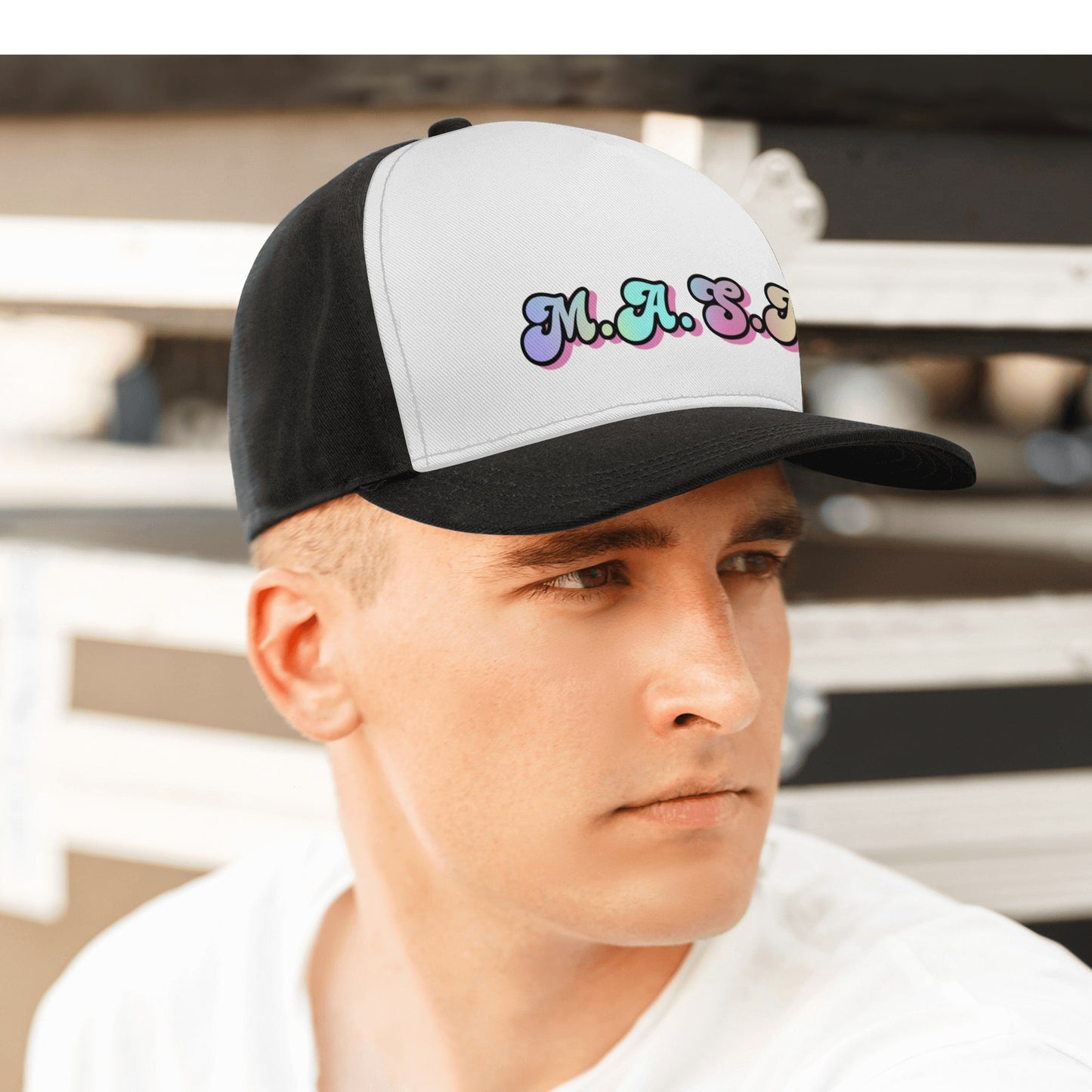 M.A.S.A Front Printing Casual Baseball Caps