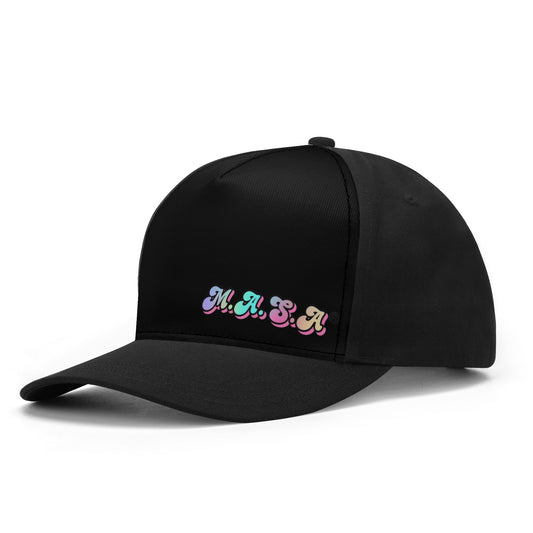 Blk M.A.S.A Front Printing Casual Baseball Caps