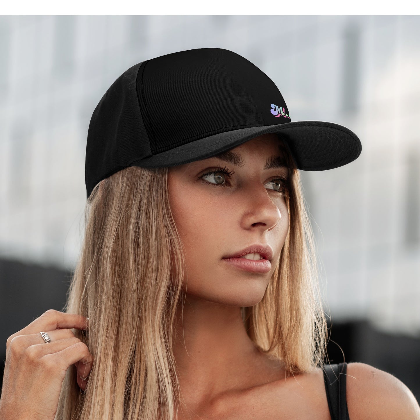 Blk M.A.S.A Front Printing Casual Baseball Caps