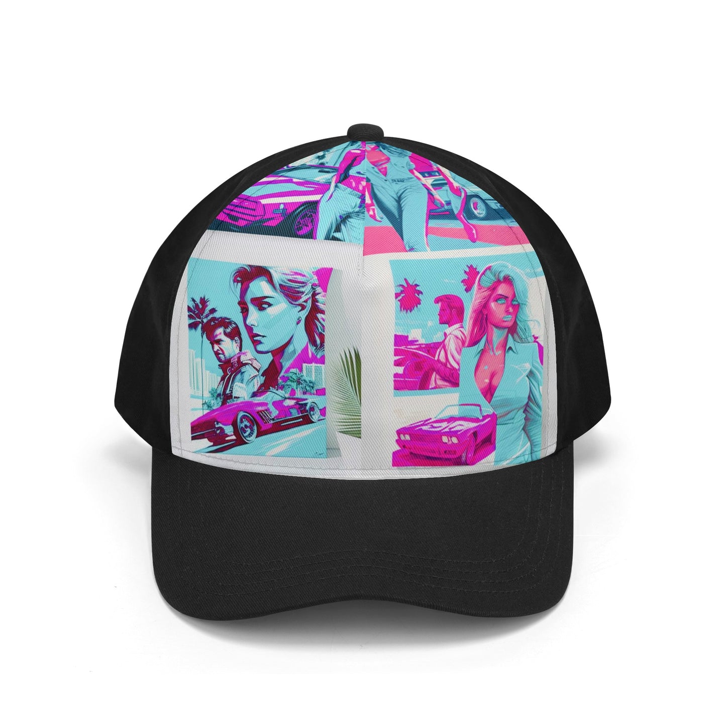 Vice City Front Printing Casual Baseball Caps