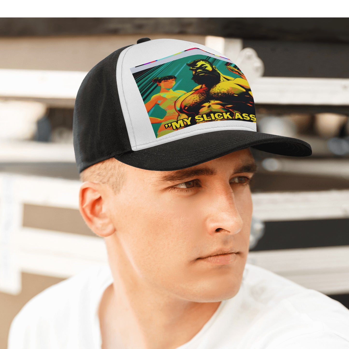 My Slick A** Front Printing Casual Baseball Caps