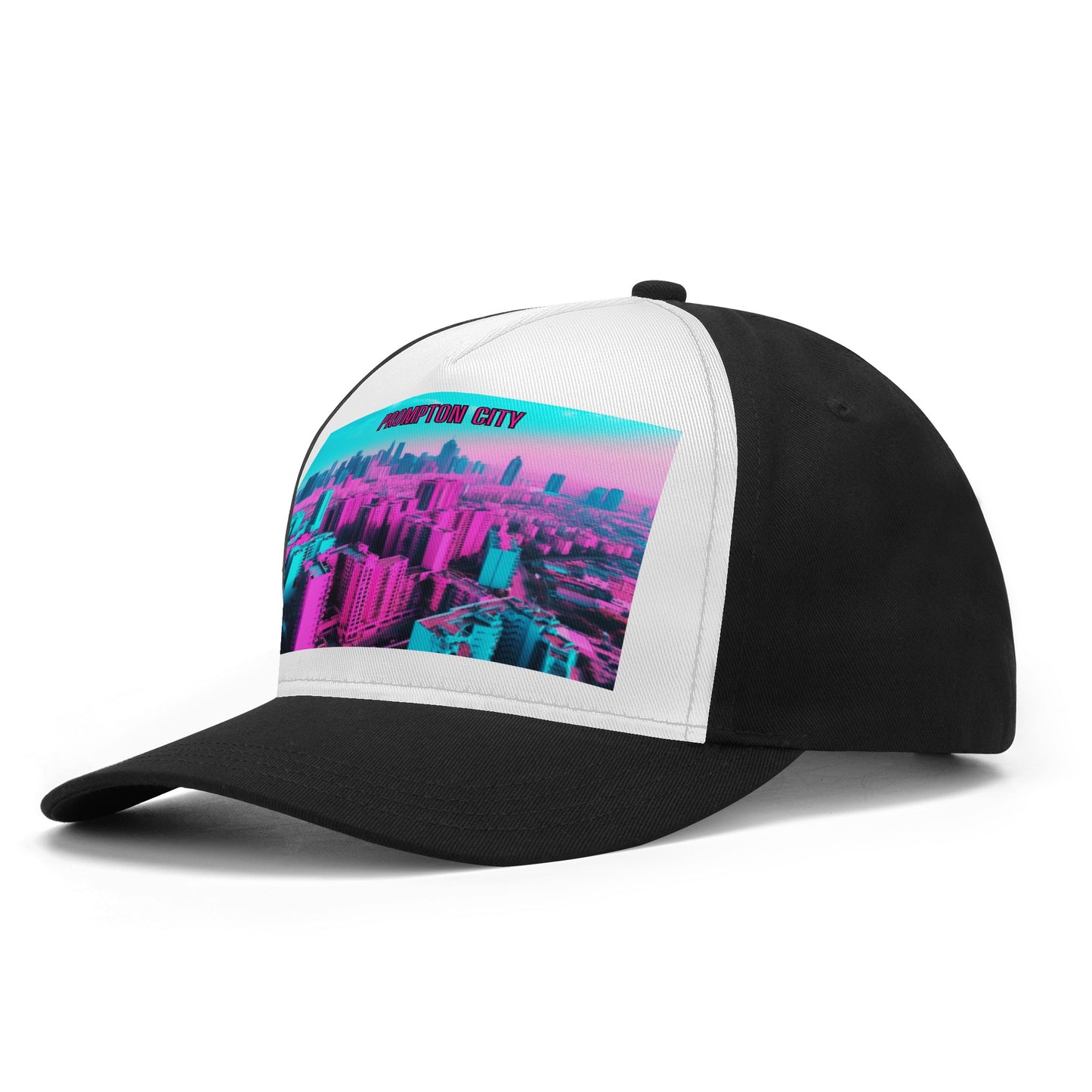 Prompton City Front Printing Casual Baseball Caps