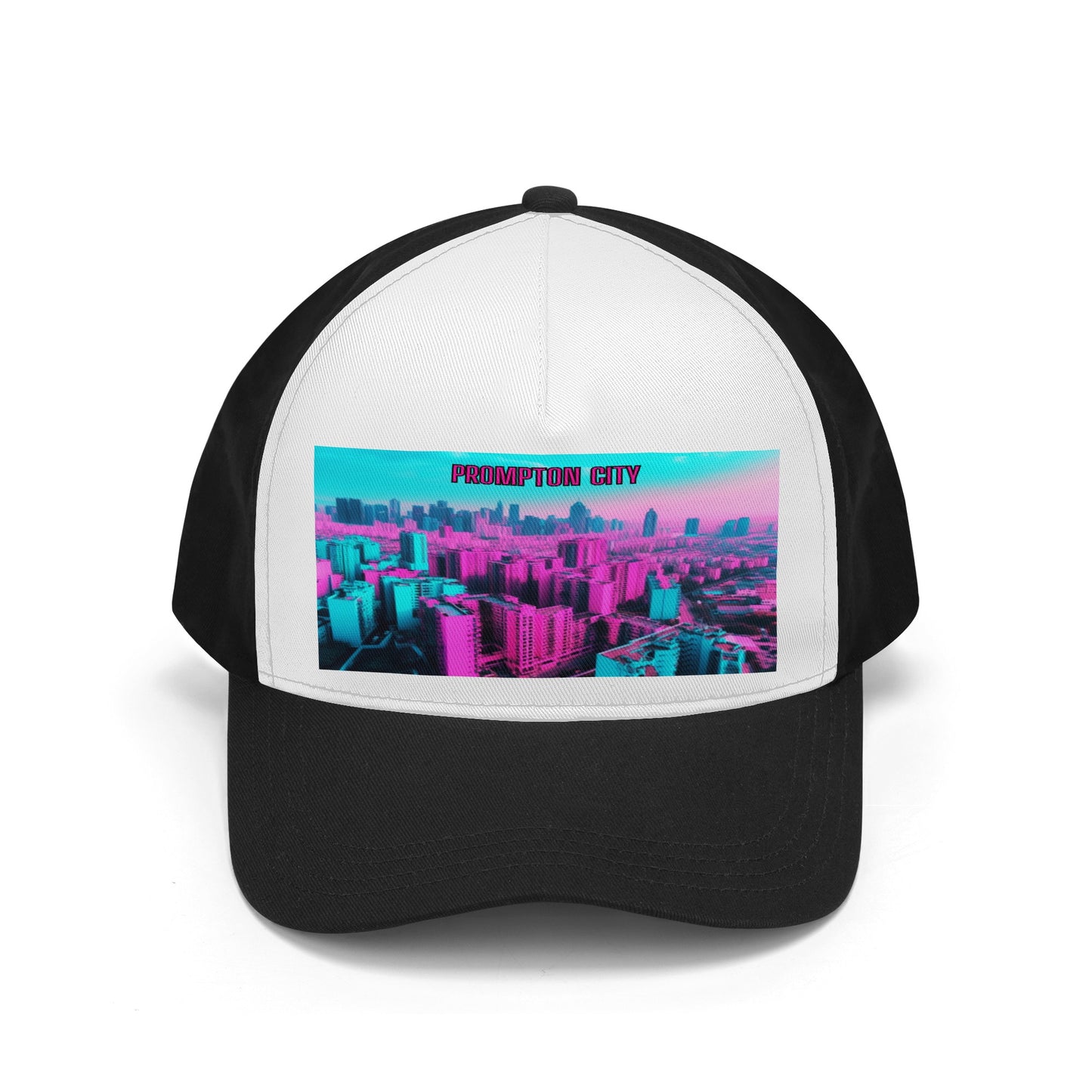 Prompton City Front Printing Casual Baseball Caps