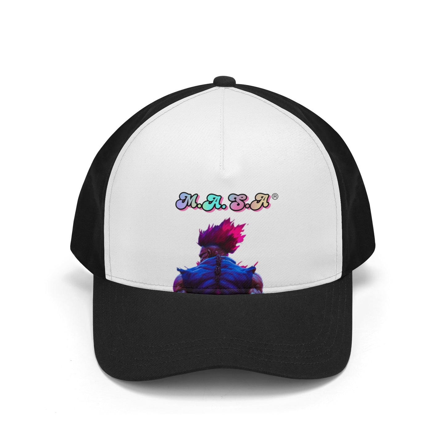 M.A.S.A Akuma-Front Printing Casual Baseball Caps