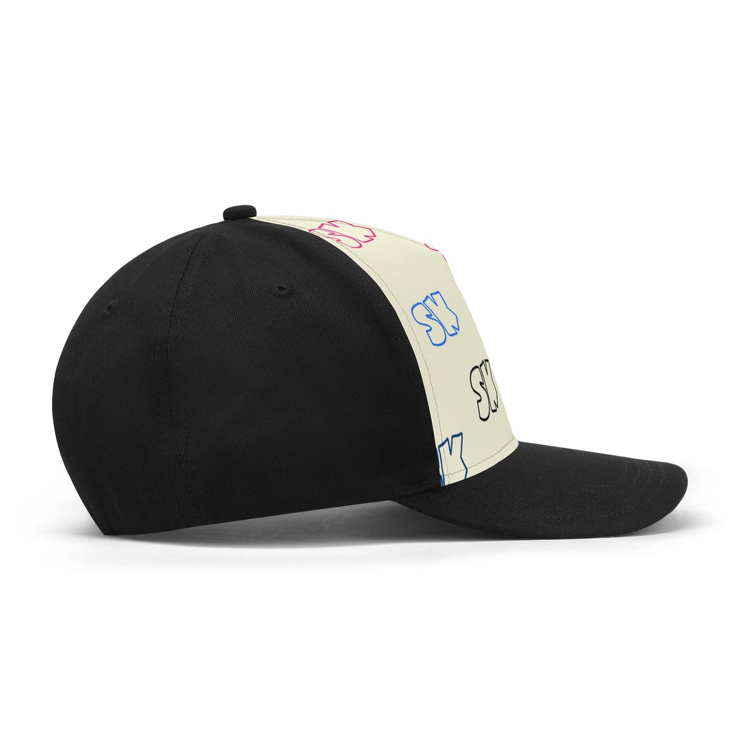 Sk All over Front Printing Casual Baseball Caps