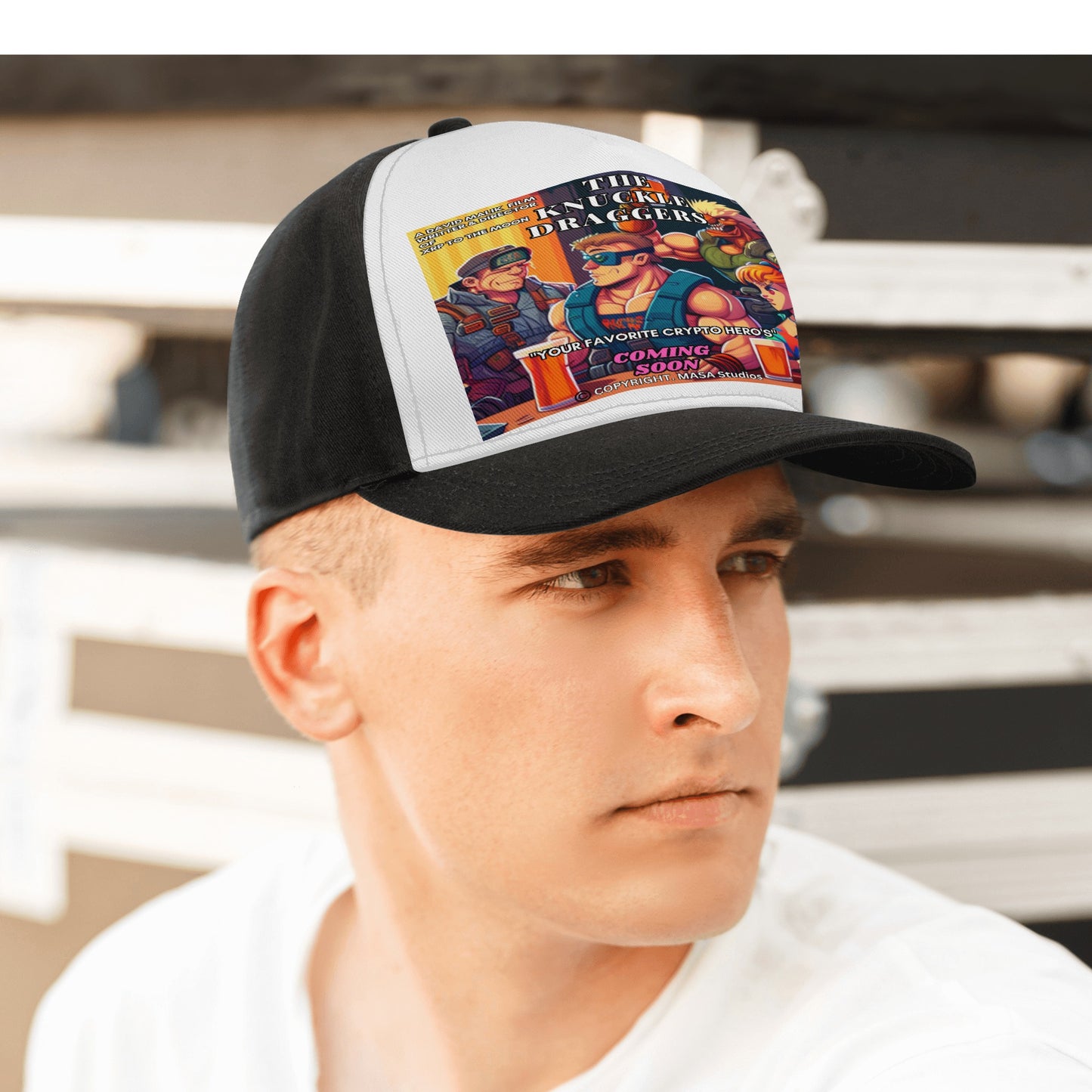 Knuckle Draggers-Front Printing Casual Baseball Caps