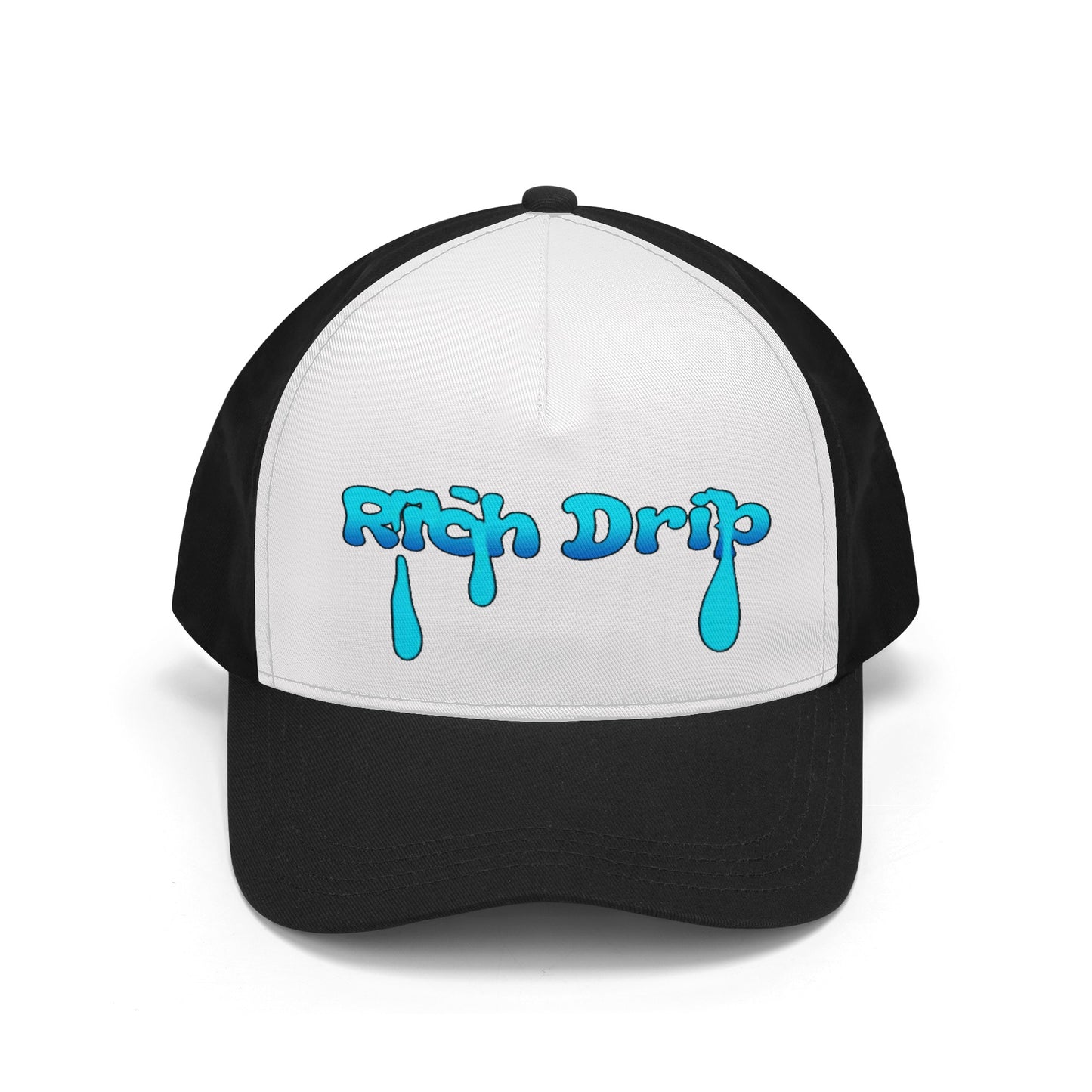 Rich Drip Front Printing Casual Baseball Caps