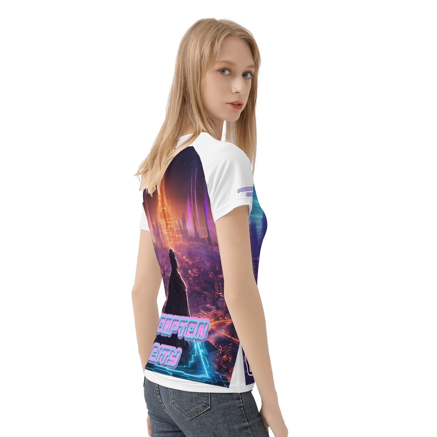 Swager Knightz- Nostalgic Women's All-Over Print T shirt