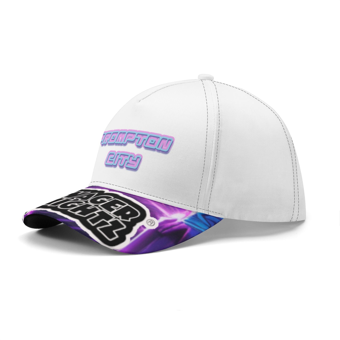 Prompton City-All Over Printing Baseball Caps