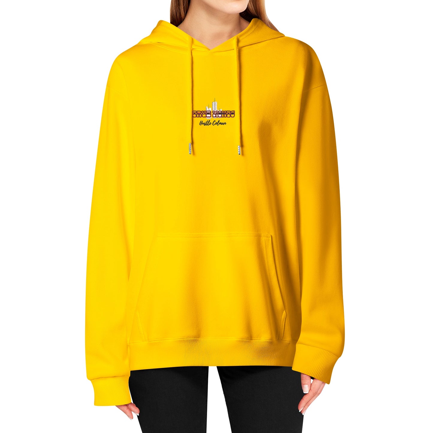 'True Lights' by Hustle Coleman Adult Embroidered Pullover Hoodie