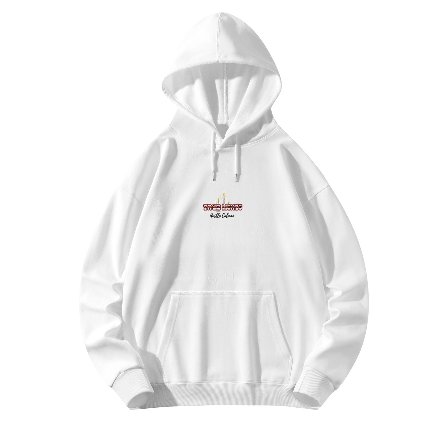 'True Lights' by Hustle Coleman Adult Embroidered Pullover Hoodie